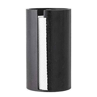 Bloomingville Küchenrollenständer Paulowina, Schwarz, Dekoobjekt, Maße D14,5xH25,5 cm, Kuchenrollenhalter, 82049324 im Sale